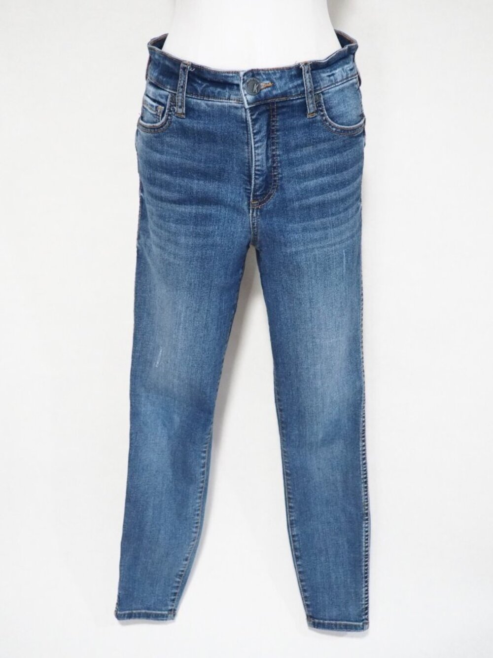 KUT From The Kloth Blue Medium Wash Denim Skinny Jeans, Size 2 (US)
